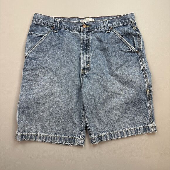Signature by Levi Strauss & Co. Other - Levi Strauss Signature Jean Shorts Mens 34 Carpenter Baggy Skate Grunge Jort Y2K